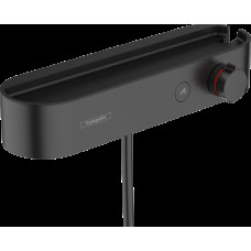 Термостат ShowerTablet Select 400 мм для душа Matt Black (24360670)