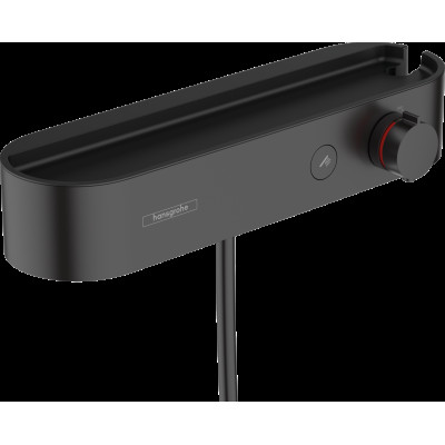 Термостат ShowerTablet Select 400 мм для душа Matt Black (24360670)