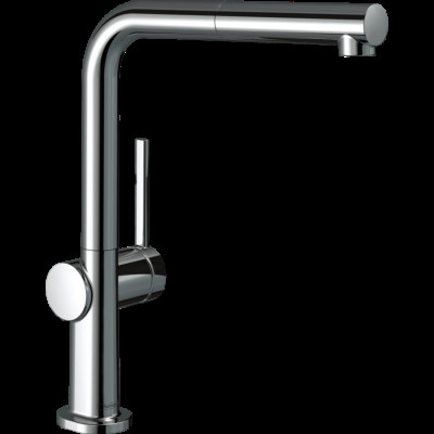 Змішувач Talis M54 270 1jet кухонний ECO з витяжним виливом Chrome (72845000)