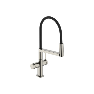 Змішувач Talis M54 PowderSpray 210 3jet Semi-Pro кухонний, Stainless Steel Finish (72861800)