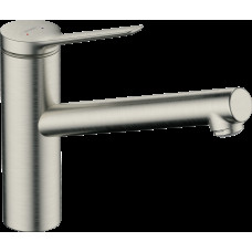 Змішувач Zesis M33 150 1jet кухонний (74802800), Stainless Steel Finish