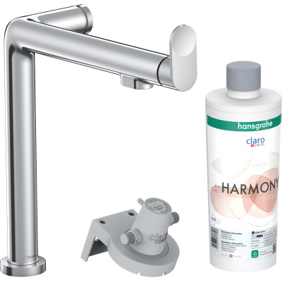Змішувач Aqittura M91 FilterSystem 240 1jet кухонний сет з Harmony (76802000) Chrome