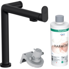 Змішувач Aqittura M91 FilterSystem 240 1jet кухонний сет з Harmony (76802670) Matt Black