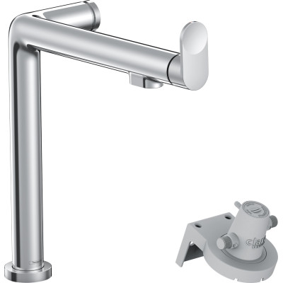 Змішувач Aqittura M91 FilterSystem 240 1jet кухонний (76804000) Chrome