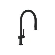 Змішувач Talis M54 210 2jet кухонний ECO з витяжним виливом, Matt Black (72842670)