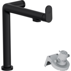 Змішувач Aqittura M91 FilterSystem 240 1jet кухонний (76804670) Matt Black