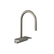 Змішувач Aquno Select M81 170 3jet кухонний з витяжним виливом Sbox (73831800) Stainless Steel