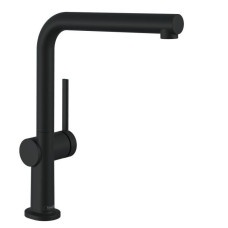 Змішувач Talis 270 1jet кухонний з витяжним виливом Sbox (72809670) Black Matt