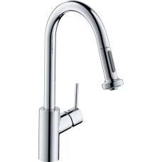Змішувач Talis M52 220 2jet кухонний з витяжним виливом Sbox (73863000)