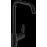 Змішувач Focus 260 для кухні Matt Black (31820670)