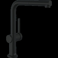 Змішувач Talis M54 270 1jet кухонний ECO з витяжним виливом Matt Black (72845670)