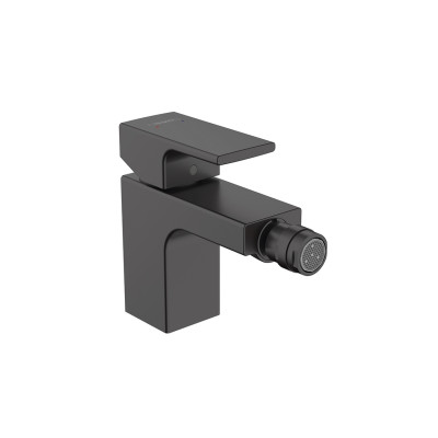 Смеситель Vernis Shape для биде с металлическим донным клапаном Matt Black (71219670)