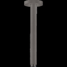 Кронштейн для верхнего душа с потолка S 300 мм Brushed Black (27389340)