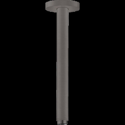 Кронштейн для верхнего душа с потолка S 300 мм Brushed Black (27389340)