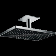 Верхний душ Rainmaker Select 460 2jet с держателем к потолку Black/Chrome (24004600)
