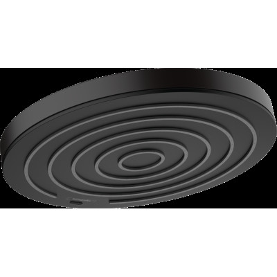 Верхній душ Pulsify 260 1jet EcoSmart, Matt Black (24141670)