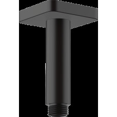 Кронштейн для верхнего душа с потолка Vernis Shape 100 мм Matt Black (26406670)