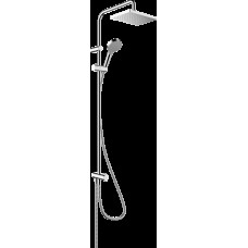 Душевая система Vernis Shape Showerpipe 230 1jet Reno без смесителя, Chrome (26282000)