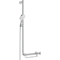 Душовий набір Raindance Select S 120/110 см 3Jet Left White/Chrome (26325400)