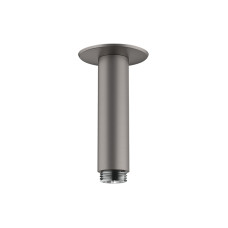 Кронштейн для верхнего душа с потолка 100 мм Brushed Black Chrome (27479340)