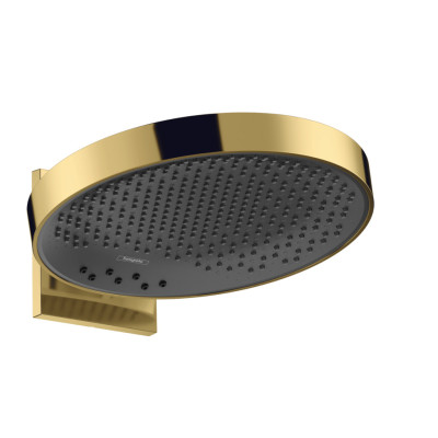 Верхний душ Rainfinity 360 3jet с держателем, Polished Gold Optic (26234990)
