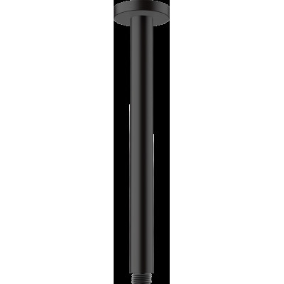 Кронштейн для верхнего душа с потолка Vernis Blend 300 мм Matt Black (27805670)