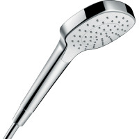 Ручной душ Croma Select E 110 1 Jet EcoSmart 9 л/мин White/Chrome (26815400)