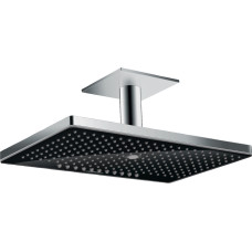 Верхний душ Rainmaker Select 460 3jet с держателем к потолку Black/Chrome (24006600)