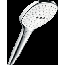 Ручний душ Raindance Select E 120 3jet EcoSmart, 9 л/хв, білий/хром (26521400)