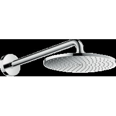 Верхний душ Raindance S 240 Showerpipe PowderRain 1jetP с держателем (27607000)