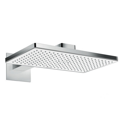 Верхний душ Rainmaker Select 460 1jet с держателем к стене White/Chrome (24003400)