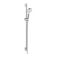 Душевой набор Crometta Vario 0.90 м EcoSmart 9 л/мин, белый/хром (26538400)
