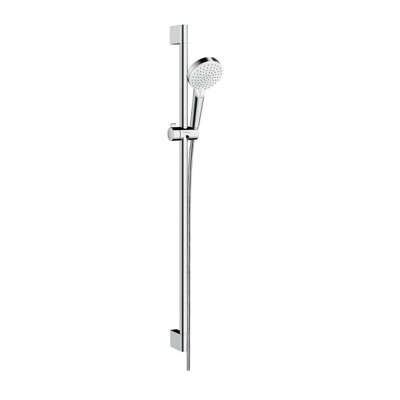 Душевой набор Crometta Vario 0.90 м EcoSmart 9 л/мин, белый/хром (26538400)