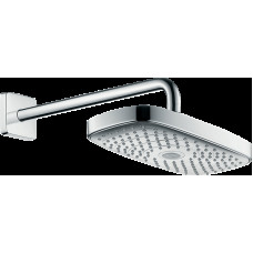Верхний душ Raindance Select E 300 2jet Air EcoSmart 9 л/мин с держателем, хром (26609000)