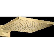 Верхний душ Raindance Select E 300 1jet Air с держателем 390 мм, Polished Gold Optic (26238990)