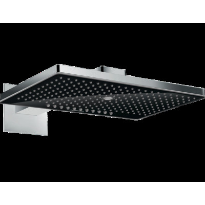 Верхний душ Rainmaker Select 466х300 3jet Black/Chrome (24007600)