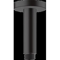 Кронштейн для верхнього душу зі стелі Vernis Blend 100 мм Matt Black (27804670)
