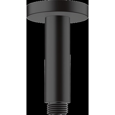Кронштейн для верхнього душу зі стелі Vernis Blend 100 мм Matt Black (27804670)
