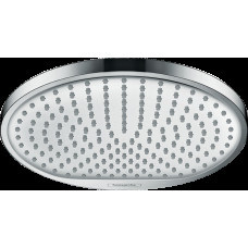 Верхний душ Crometta S 240 1jet, EcoSmart, 9л/мин, белый/хром (26724000)