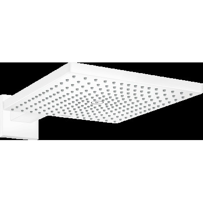 Верхний душ Raindance Select E 300 1jet Air с держателем 390 мм Matt White (26238700)