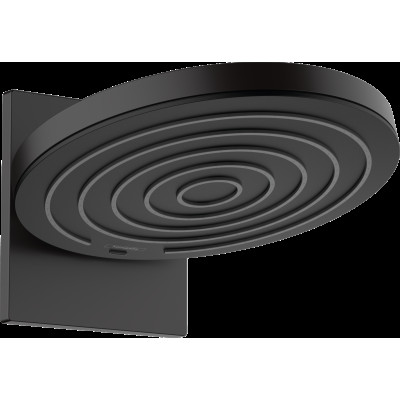 Верхний душ Pulsify 260 2jet EcoSmart с держателем Matt Black (24151670)