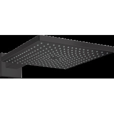 Верхний душ Raindance Select E 300 1jet Air с держателем 390 мм Matt Black (26238670)