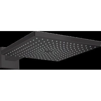 Верхний душ Raindance Select E 300 1jet Air с держателем 390 мм Matt Black (26238670)