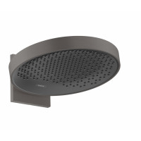 Верхній душ Rainfinity 360 1jet з тримачем Brushed Black Chrome (26230340)