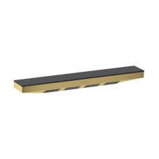 Боковой душ - полочка Rainfinity 500 1jet, Polished Gold Optic (26243990)