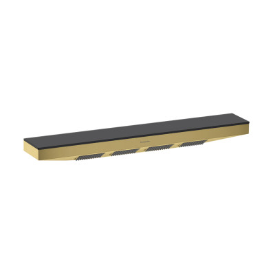 Боковой душ - полочка Rainfinity 500 1jet, Polished Gold Optic (26243990)