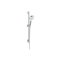 Душовий набір Crometta 100 1jet 0,65 м Green 6л/хв, White/Chrome (26554400)