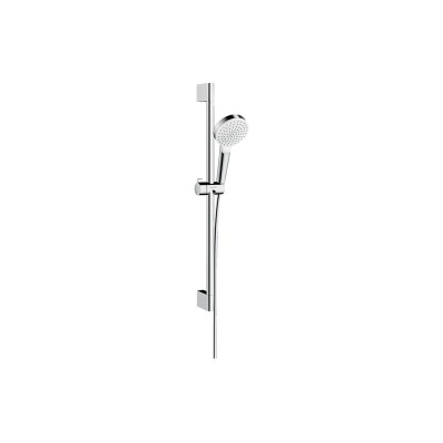 Душовий набір Crometta 100 1jet 0,65 м Green 6л/хв, White/Chrome (26554400)