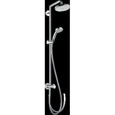 Душевая система Croma Air 220 1jet Showerpipe Reno 400м без смесителя, хром (27224000)