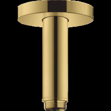 Кронштейн для верхнего душа с потолка S 100 мм Polished Gold Optic (27393990)